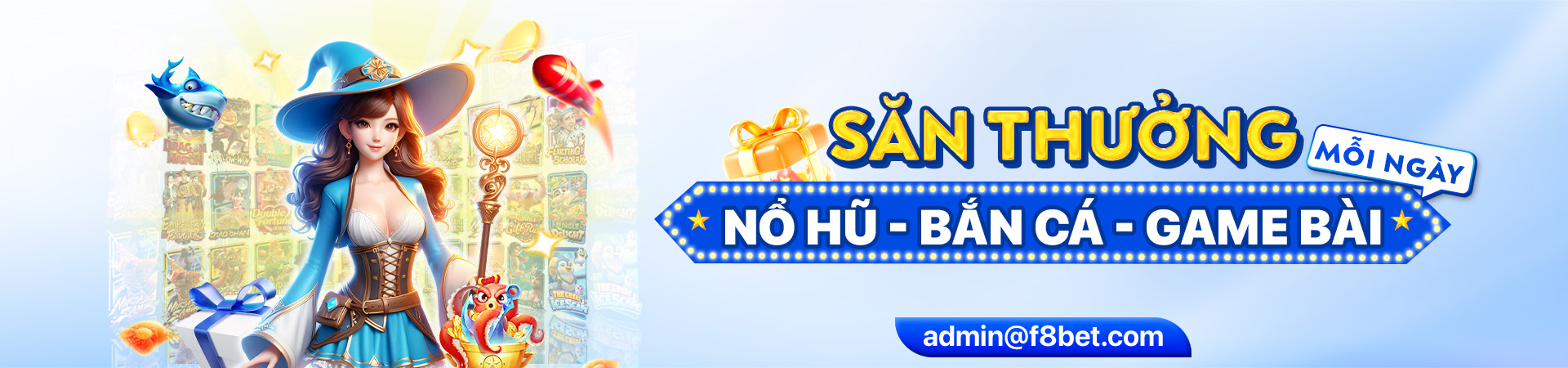 săn thưởng quà tặng ngập tràn tại f8bet